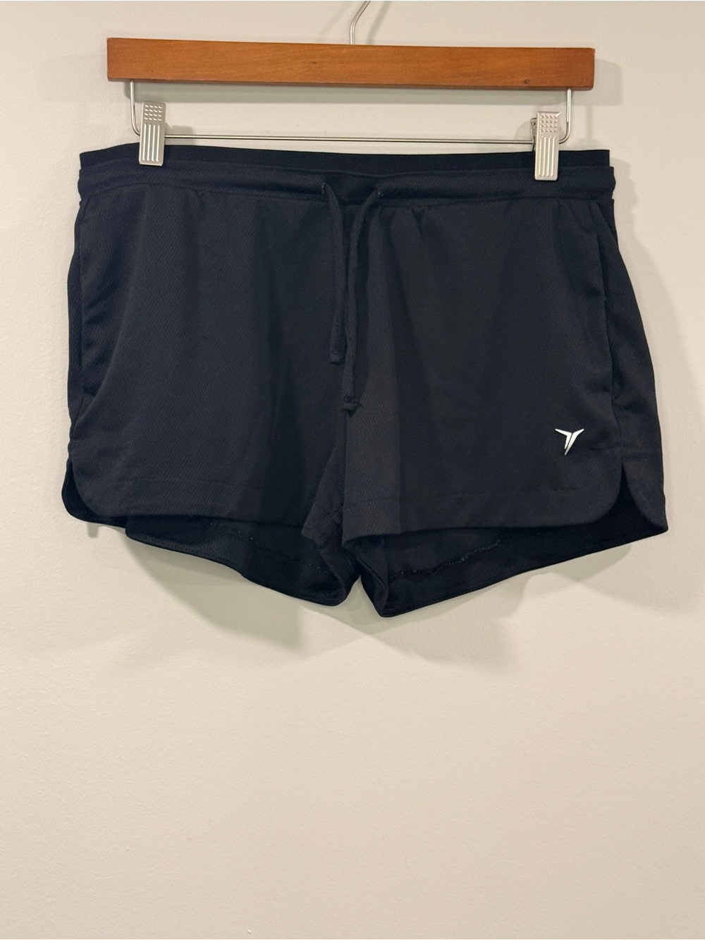 Old Navy Womens Black Athletic Shorts with Drawstring Waist Size M